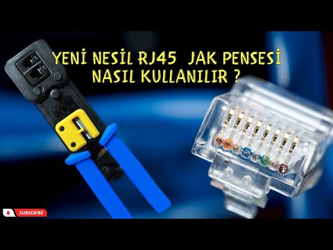 Video: Bir rj11 konektöründe kaç pin var?