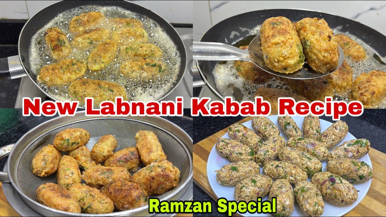 Ramzan Special New Labnani Kabab Recipe | Unique Chicken Kabab Recipe | Iftari Ideas | BhookNCook 