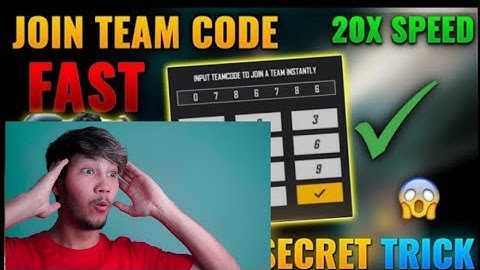 FASTEST TEAMCODE TRICK 🤫 | HOW TO ENTER IN ALL YOUTUBERS TEAM CODE | GARENA FREE FIRE
