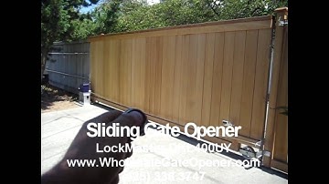 ALEKO® AC1400 Sliding Gate Opener