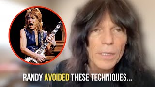 Rudy Sarzo: Randy Rhoads Avoided Playing Guitar Like Eddie Van Halen in Ozzy Osbourne