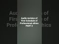 Audio revision of First Schedule of Professional ethics Part 2 |CA FINAL AUDIT REVISION JAN'26|ICAI