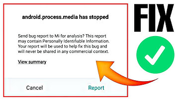 How To Fix Android.Process.Media keeps Stoping ! Mi Xiaomi ! Fix bug Problem
