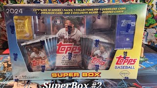 NEW!! 2024 Topps Series 1 Super Box #2!!!  Let's hope this one is Super!!