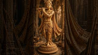 Worlds relistic Handmade Bamboo Art Tutorial 🤔#trending #trend #shortvideo #shorts #lordkrishna