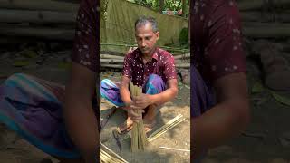 Fish Trap Making from Palm Tree Fiber | Start to Finish Full Process. 😱 #amazing