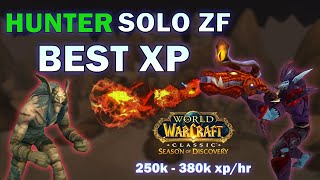 Hunter Solo ZF SOD +40 | Easy Level Up / Gold Farm - WoW Season of Discovery Phase 3-4