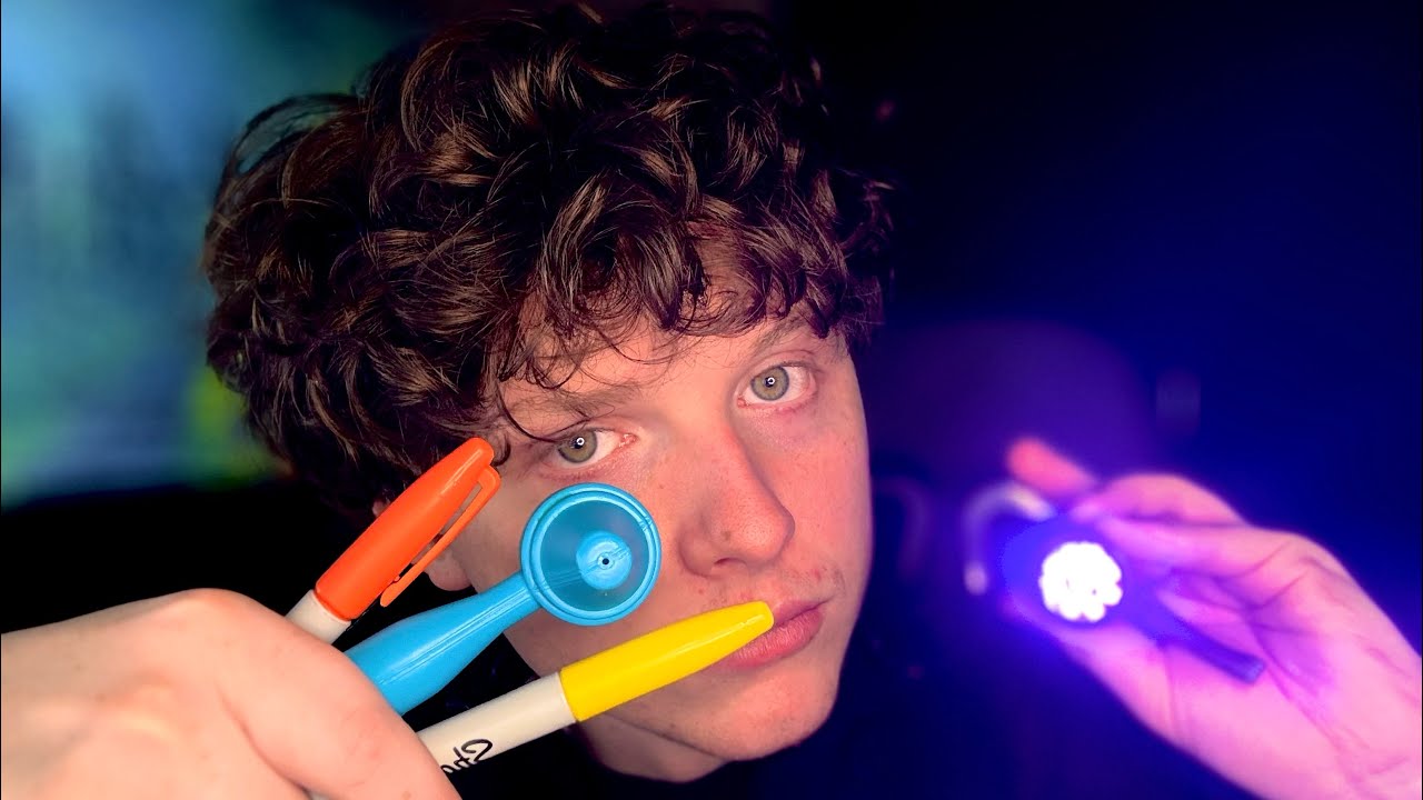 ASMR 1 Hour Relaxing Eye Exam(1 hour doctor RP)