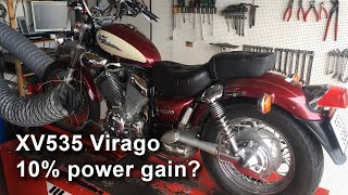 Yamaha XV535 Virago Dyno Testing