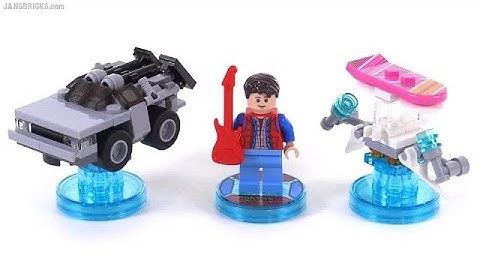 🔄 LEGO Dimensions Back To The Future Level Pack items review! 71201 re upload