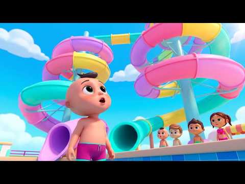 Water Park Adventure 🌊 French Kids Song by Baby Berry + More Songs 🎵