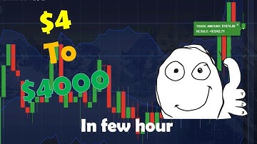 4$ to 4000$ in pocket option trading - Binary option is a scam - check the description