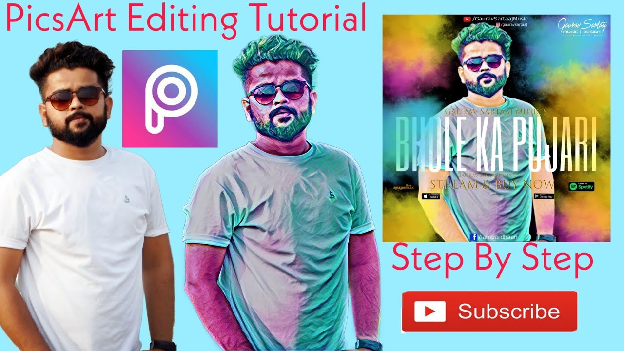 PicsArt Editing Tutorials Photo editing Picsart Tips Part 1 YouTube