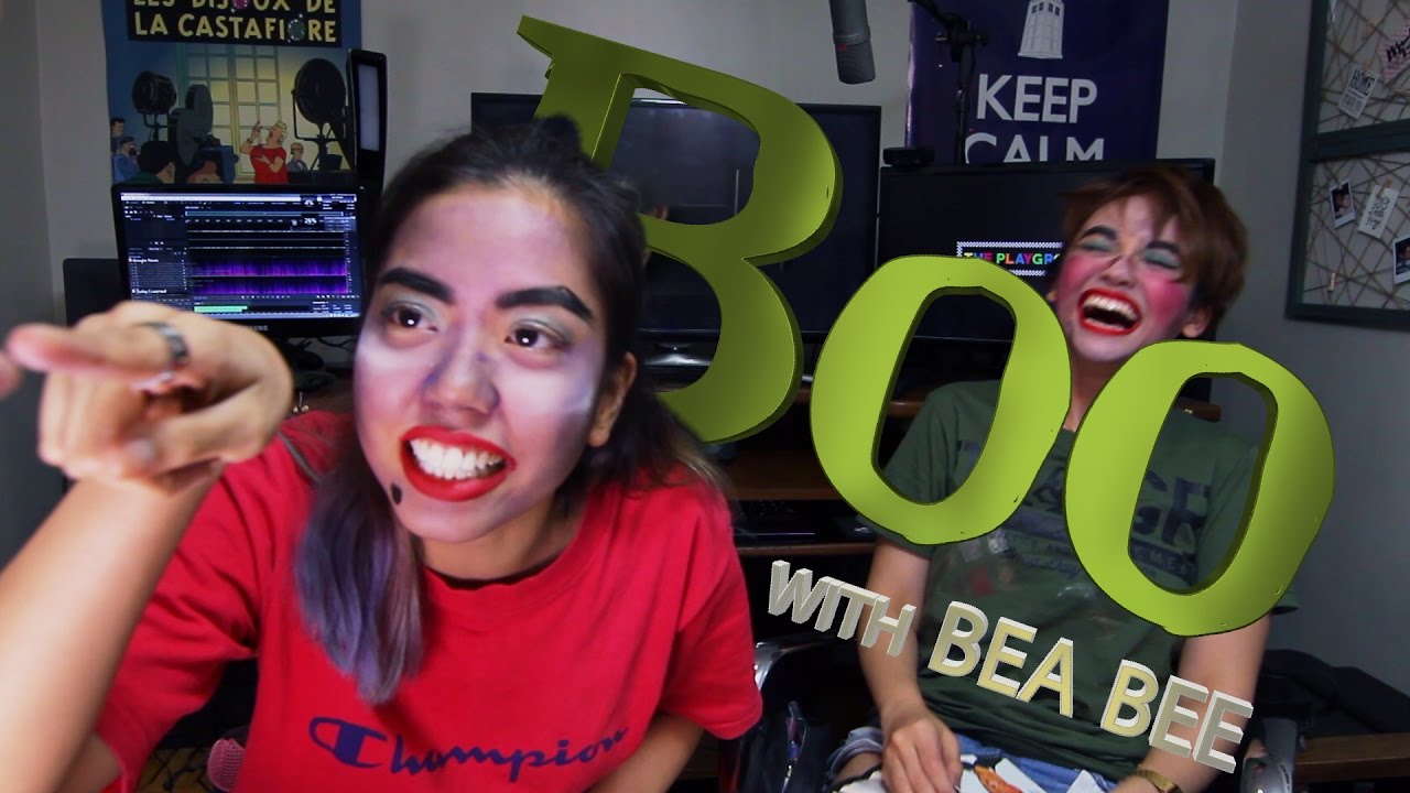 No Mirror Make-up Challenge with Gela Muñoz! (Boo #16)