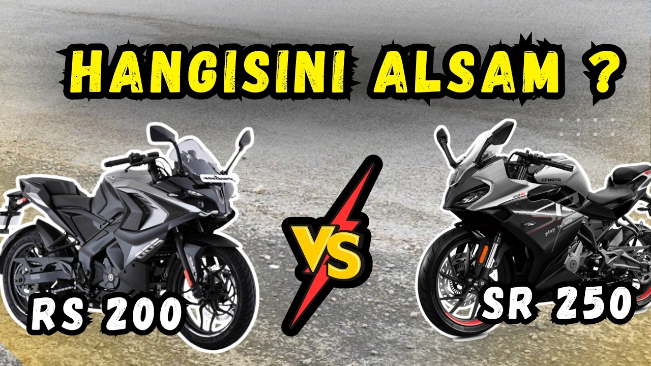 Bajaj Pulsar Rs200 mü Cf Moto 250 SR Mi ? Hangisini alsam ? Rs200 vs ...