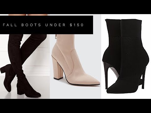 TOP 3 FAVORITE FALL BOOTS UNDER $150 | Lina Noory