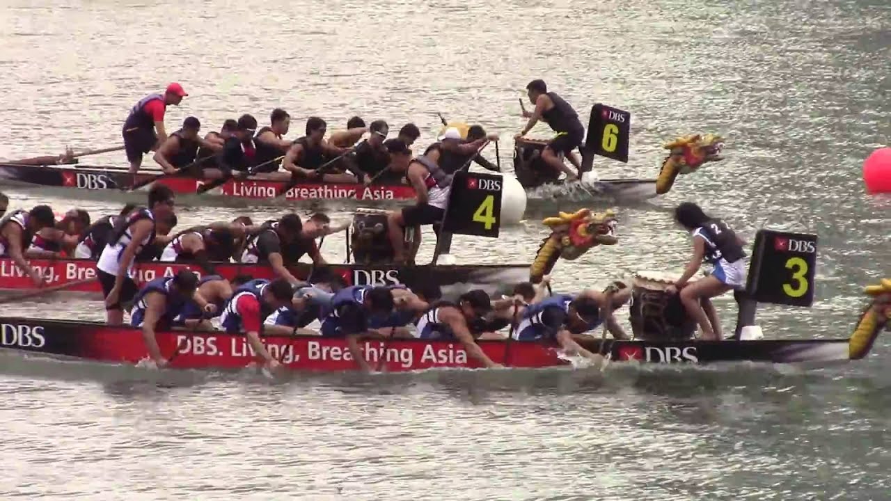 Dragon Boat Race - DBS Marina Regatta 2016  Marina Bay Singapore ii