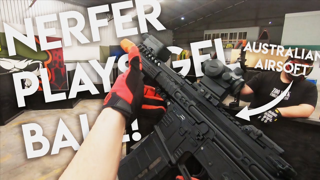 Nerfer Plays Australian Airsoft!? Indoor Gelsoft Gameplay YouTube