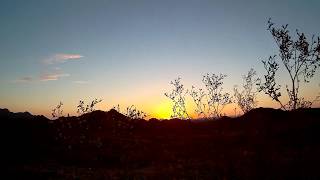 Desert Sunset Time Lapse 4K