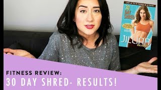 My Review of Jillian Michaels 30 Day Shred | Results