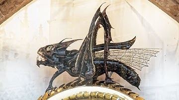 Chronophage - Corpus Christi Clock, Cambridge University