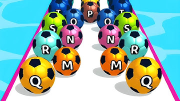 AZ Run ABC Ball Runner All Levels Gameplay Walkthrough (Android Ios) Level 226