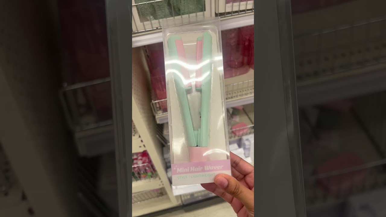mini flat iron at target in the dollar spot ✨ 