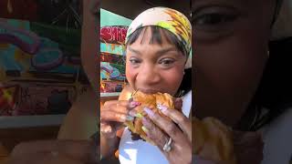 HONEST review of Cow &amp; cheese in Orl, Fl #cowandcheese #kwamebrown #smashburger #foodcontentcreator