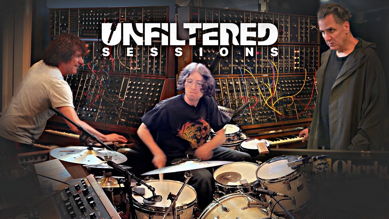 Mike Dean, StarPowerDrummer & 2 Vintage Moog Modulars