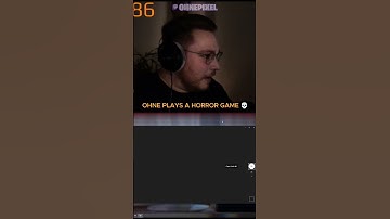 OHNEPIXEL PLAYS A HORROR GAME #ohnepixel #cs2 #csgo #foryou #trending #horrorgaming  #funny #shorts