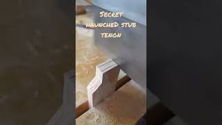 secret haunched stub tenon