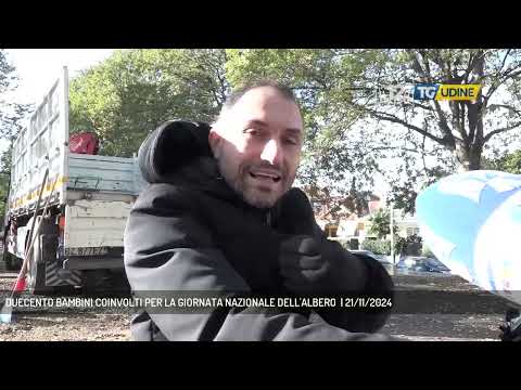DUECENTO BAMBINI COINVOLTI PER LA GIORNATA NAZIONALE DELL'ALBERO  | 21/11/2024