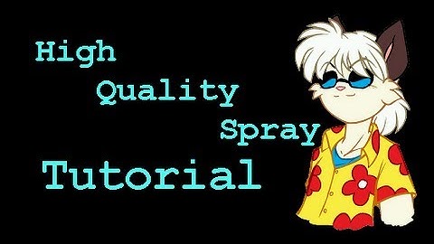Tutorial: High Quality Sprays (TF2, Gmod, L4D, etc) WITH LINKS TO WHAT YOU NEED