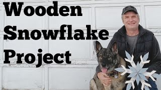 How to Make Fun Wooden Snowflake · Just That Perfect Piece