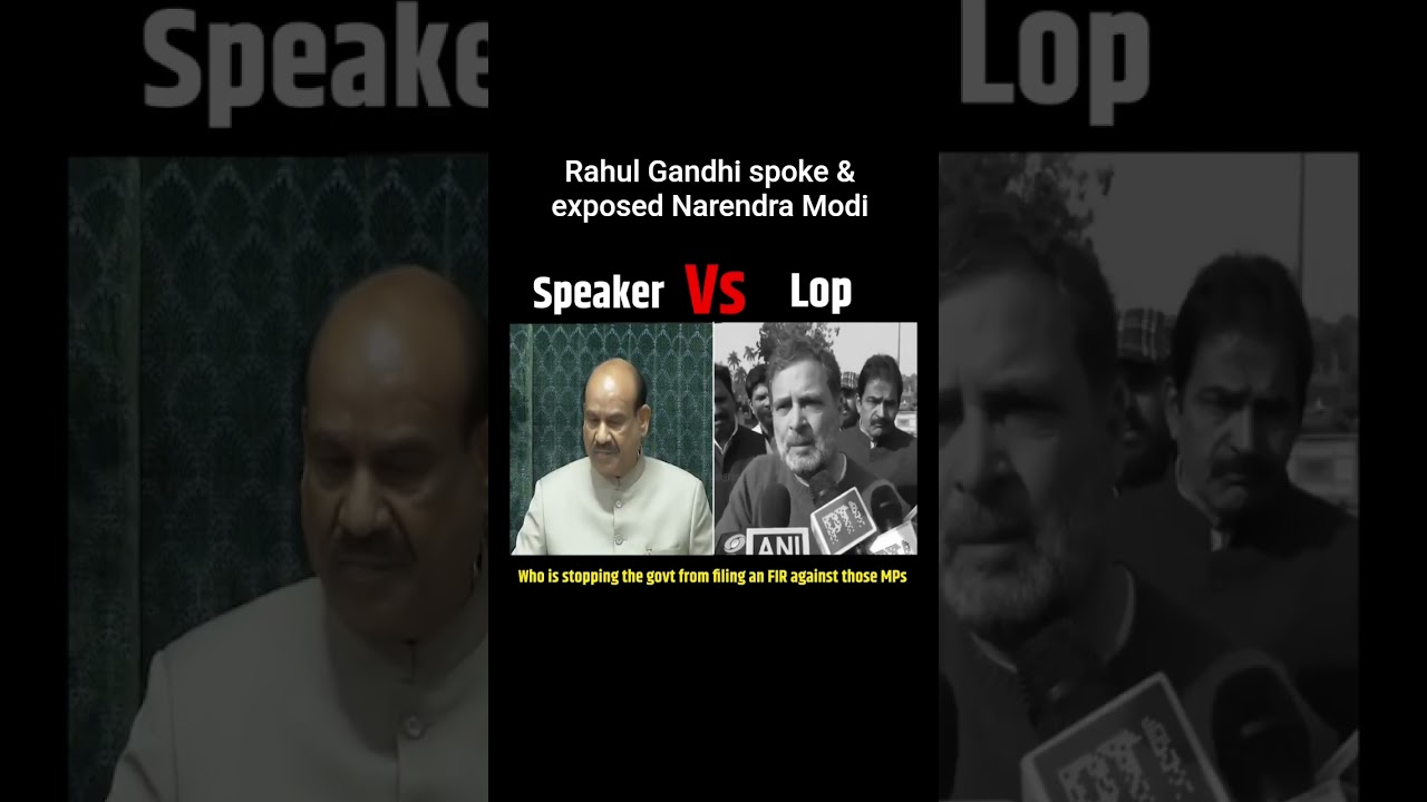 Rahul Gandhi spoke & exposed Narendra Modi on running away from Loksabha due to women MPs l 