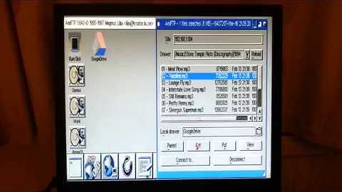 Commodore Amiga 600 Vampire V600 & Google Drive