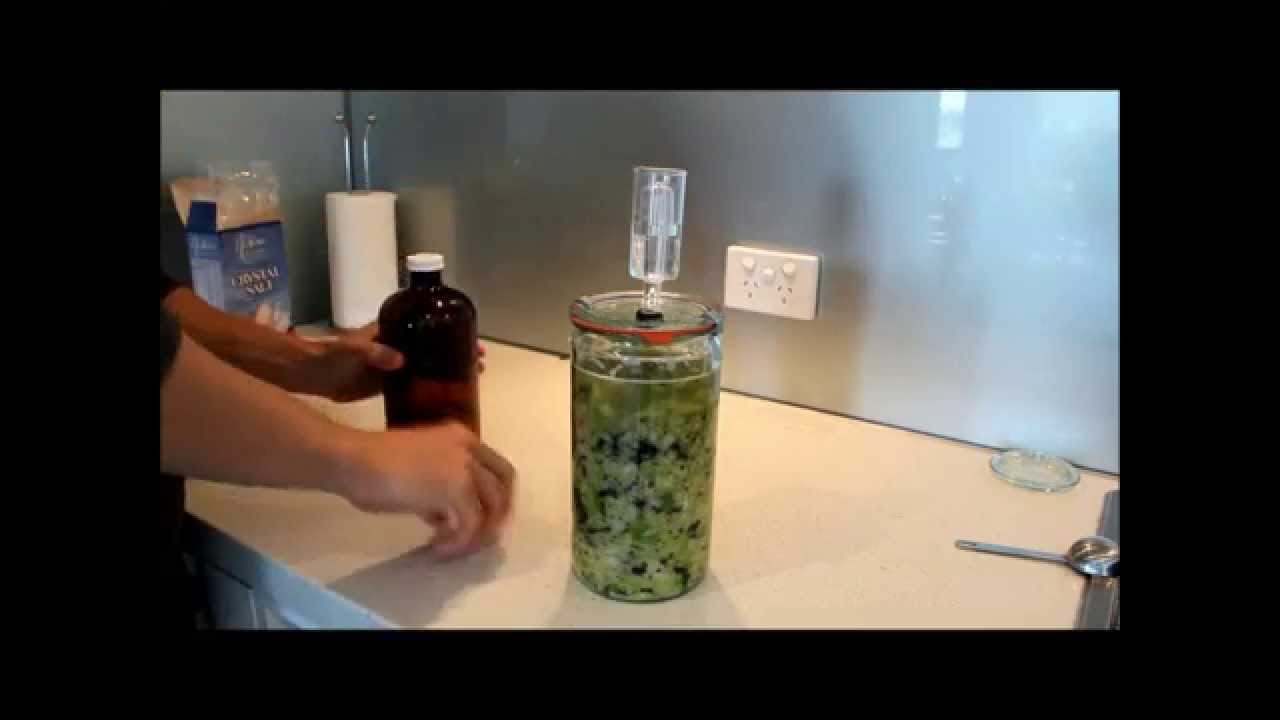 Sauerkraut Demonstration & Weck Fermenting Jar Tutorial YouTube