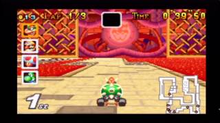 Mario Kart Super Circuit: Bowser Castle 4