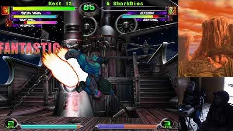 MvC2: Kest - Iron Man + EM Knee Dive Diabolical 2x Crossup Overhead to Infinite to PC .:11.14.25:.