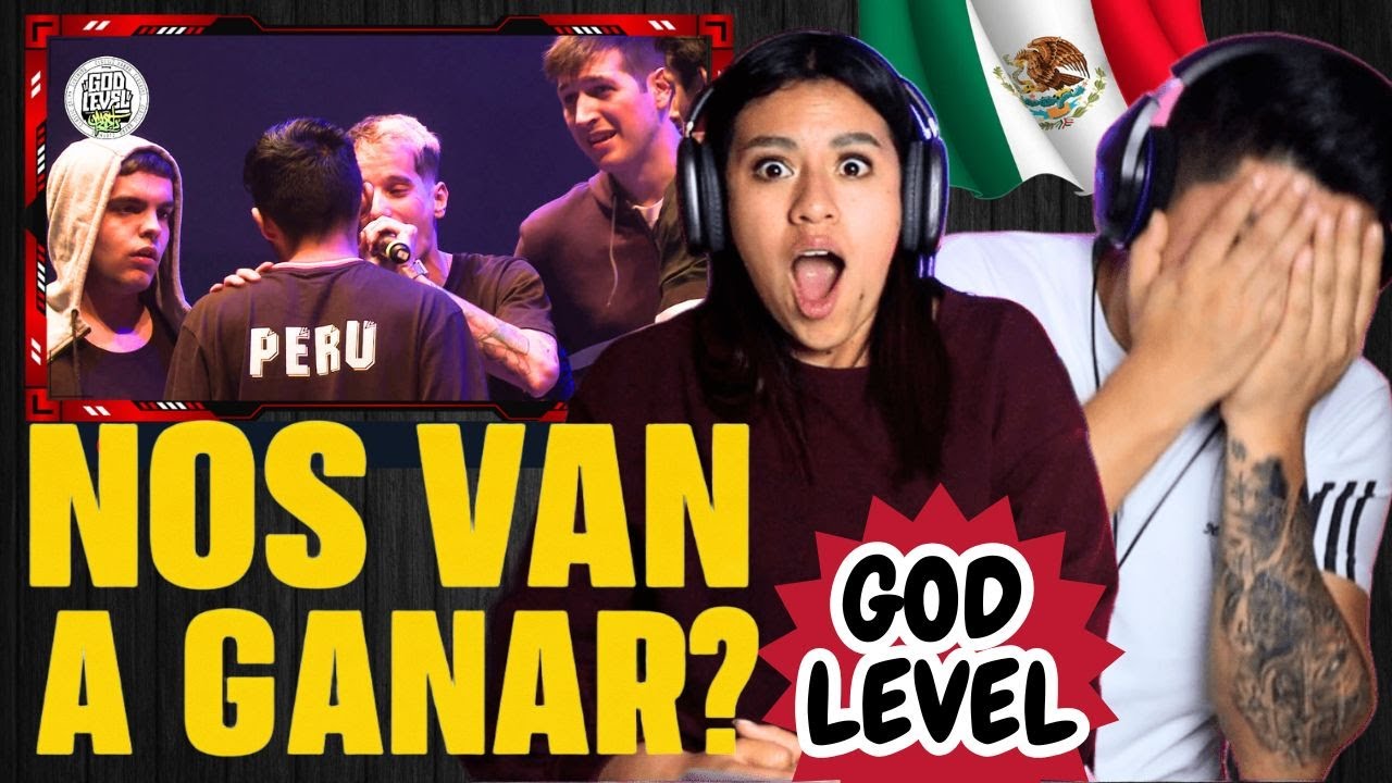 ¡MÁS QUE ÉPICO! MEXICANOS REACCIONAN a España vs Perú - Final - God Level fest 2019 Perú🔥