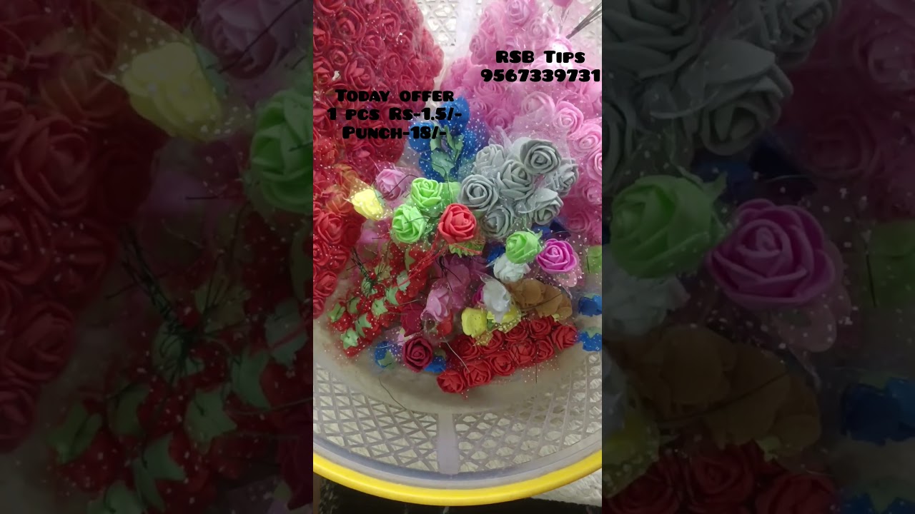 foam flowers available offer rate 