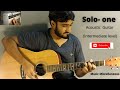 Acoustic guitar solo  intermediate level   solo one  composed by anirban chatterjee