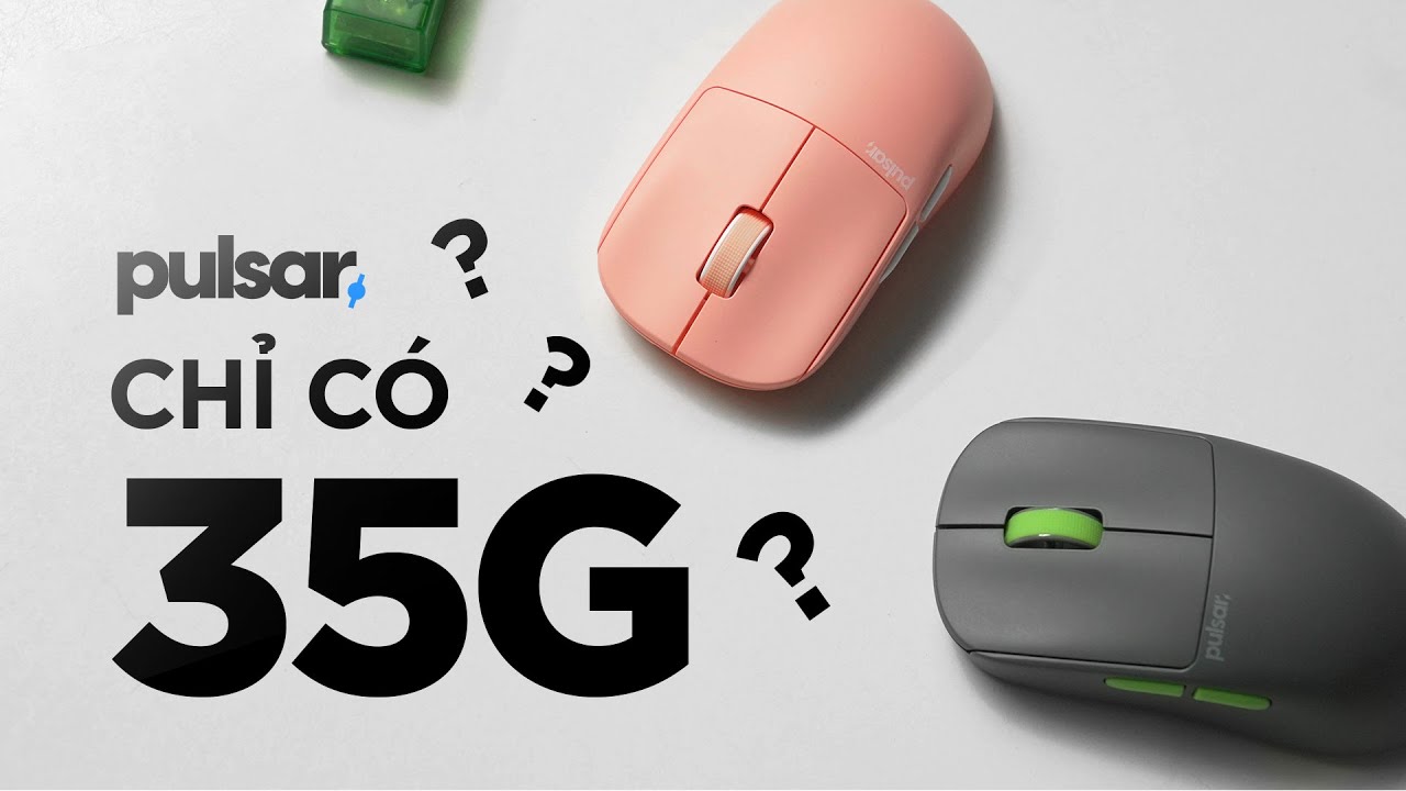 Chuột gaming nhẹ nhất của Pulsar! Đánh giá Pulsar X2 Crazylight