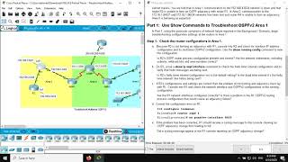 10 2 4 3 Packet Tracer   Troubleshoot Multiarea OSPFv2 pka