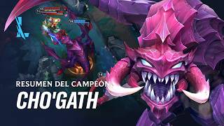 Resumen del campeón: Cho'Gath | Experiencia de juego - League of Legends: Wild Rift