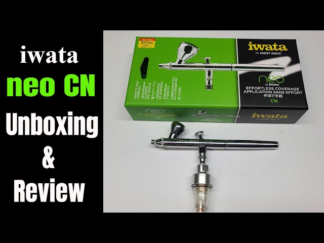 Iwata neo CN - Unboxing and Review 