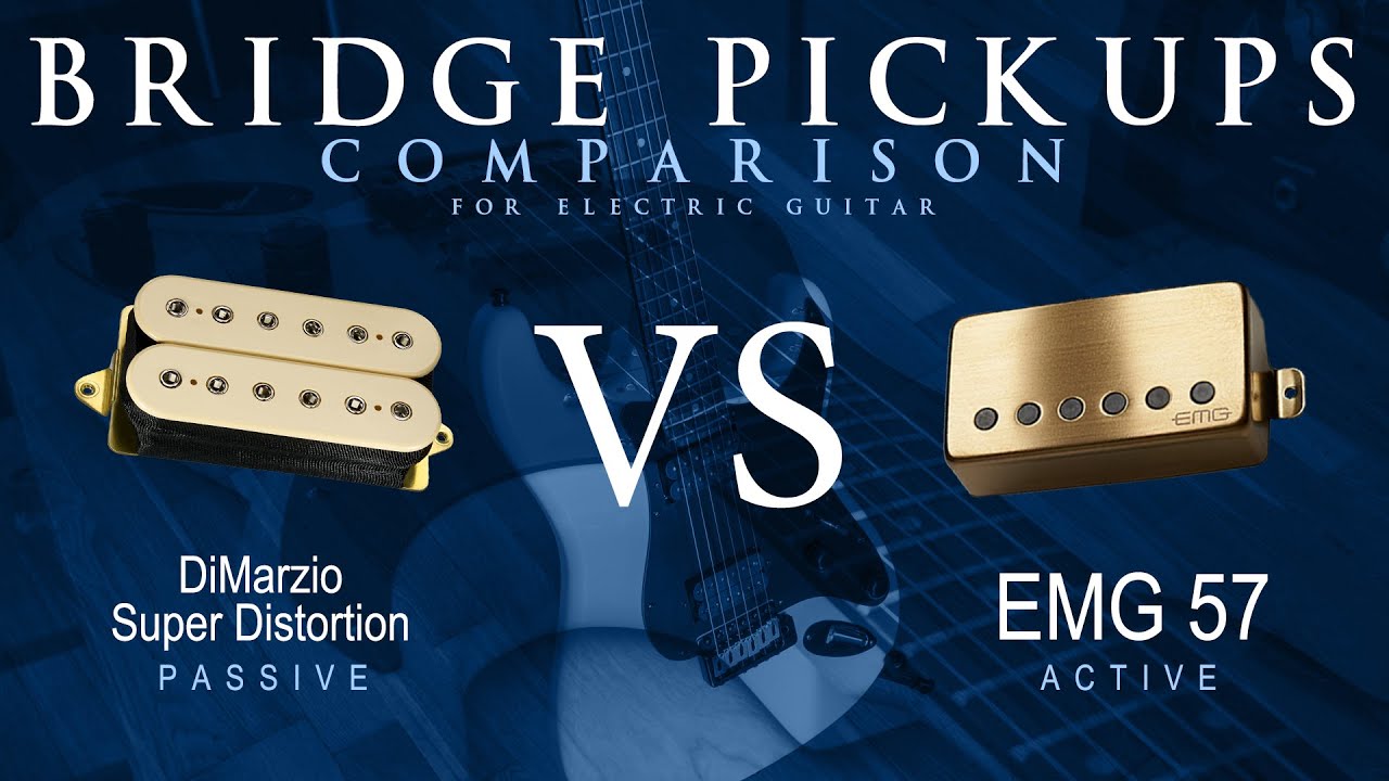 dimarzio active pickups