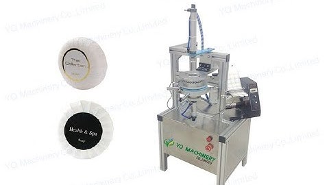 New product semi automatic soap wrapping machine