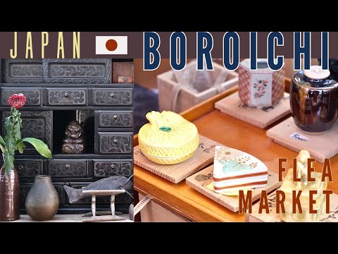 THRIFTING in JAPAN at BOROICHI, two day FLEA MARKET adventure