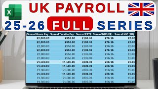 UK Payroll in Excel: Complete Step by Step Guide (2025-26)